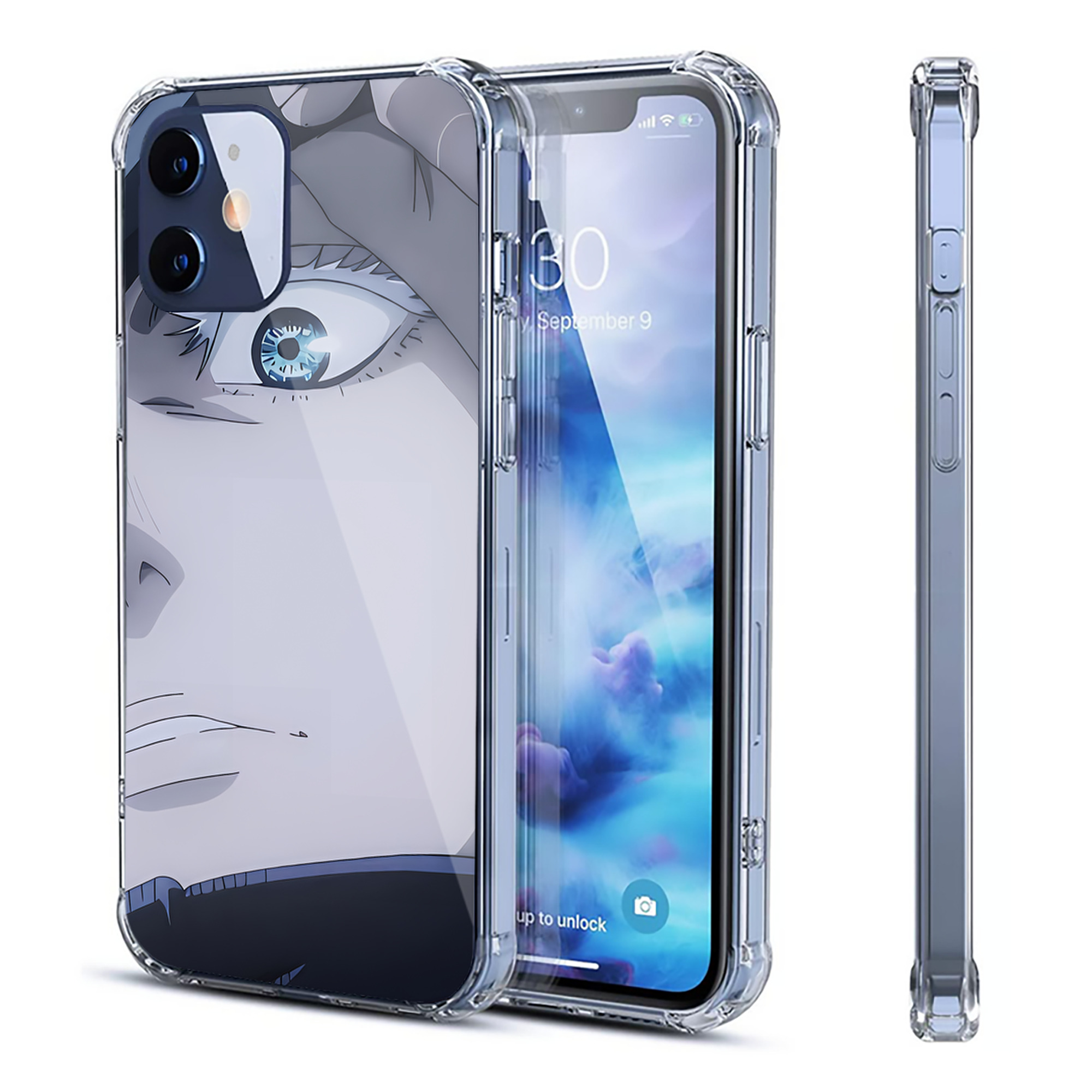 （画像用） SPY×FAMILY间谍家家酒 【iPhone 12シリーズ対応】透明スマホケース（クリアソフトケース）